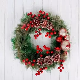 Венок новогодний d=30 см