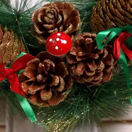 Венок новогодний d=30 см