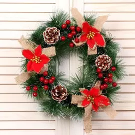 Венок новогодний d=30 см