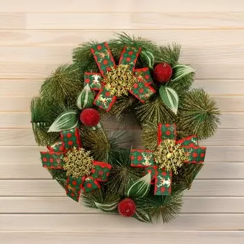 Венок новогодний d=30 см