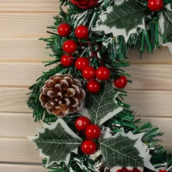Венок новогодний d=30 см