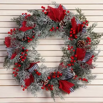 Венок новогодний d=40 см