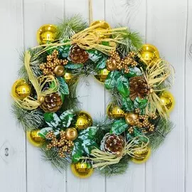 Венок новогодний d=34 см