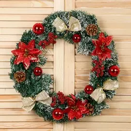 Венок новогодний d=36 см