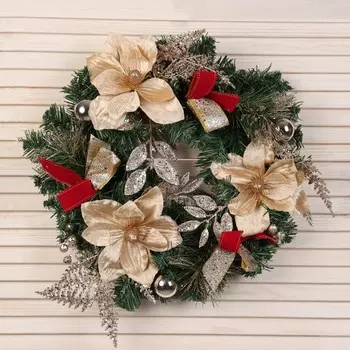 Венок новогодний d=40 см