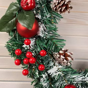 Венок новогодний d=40 см