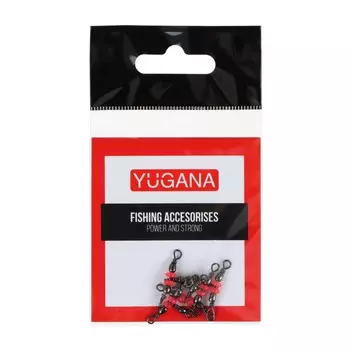 Вертлюг тройной yugana, f1006, 14 х 16 мм, 10 кг, 5 шт.