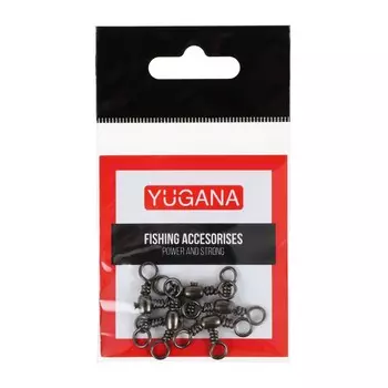 Вертлюг тройной yugana, f-1005, № 6, 27 кг, 5 шт.