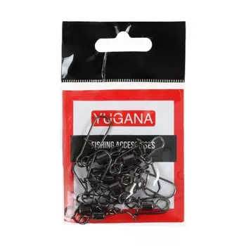 Вертлюжок с застежкой yugana, f-2022, № 1, 35 кг, 10 шт.