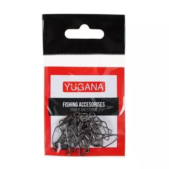 Вертлюжок с застежкой yugana, f-2025, № 4, 28 кг, 10 шт.
