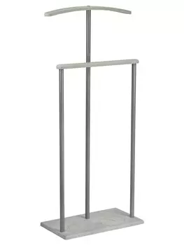 Вешалка костюмная Дэви 1 металлик/дуб дымчатый