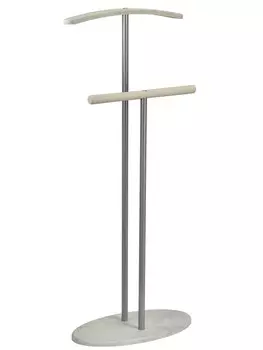 Вешалка костюмная Дэви 2 металлик/дуб дымчатый