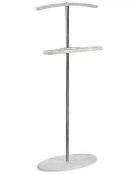 Вешалка костюмная Дэви 3 металлик/дуб дымчатый