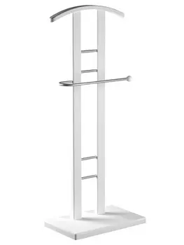 Вешалка костюмная ГАЛАНТ 321 металлик/белый