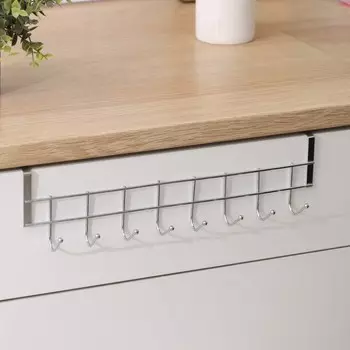 Вешалка на дверь на 8 крючков доляна