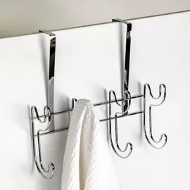 Вешалка надверная на 4 крючка доляна