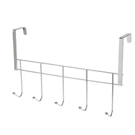 Вешалка на дверь на 5 крючков доляна