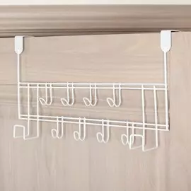 Вешалка надверная на 8 крючков доляна