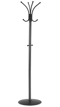 Вешалка напольная Декарт 541 черный/ серый графит