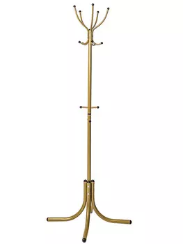Вешалка напольная М 10 золото