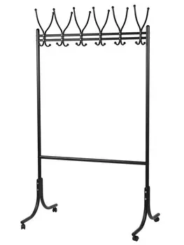 Вешалка напольная на колесах М 11 черный