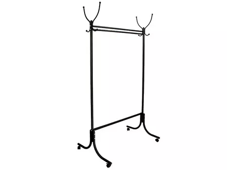 Вешалка напольная на колесах М 13 черный