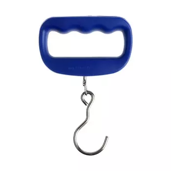 Весы-безмен luazon lvu-05, до 50 кг, синие, крюк