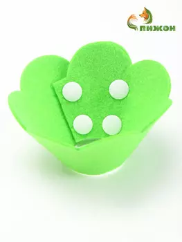 Ветеринарный воротник из фетра