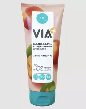 VIA mix Бальзам-кондиционер для волос с витамином А, 180г