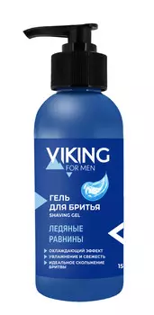 VIKING Гель для бритья "Ледяные равнины" 150 флакон