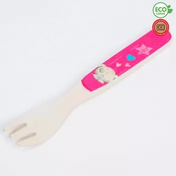 Вилка детская, бамбук, me to you