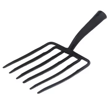 Вилы копальные, 6-рогие, тулейка 40 мм, без черенка, greengo