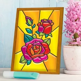 Витражная мини-картина