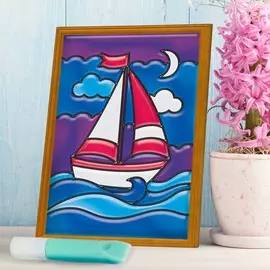 Витражная мини-картина