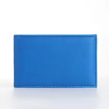 Визитница, 18 карт, цвет синий
