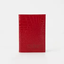 Визитница, 18 карт, цвет красный