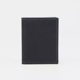 Визитница, 20 листов, цвет серый