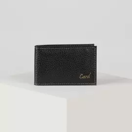 Визитница, 18 карт, цвет чёрный