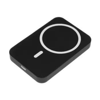 Внешний аккумулятор crr-33, 5000 мач, 5 w, для iphone с функцией magsafe, черный