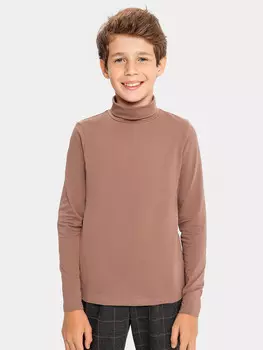 Водолазка для мальчиков в бежевом цвете