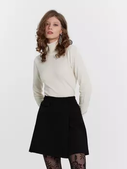 Водолазка женская кремовая