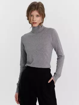 Водолазка женская серая