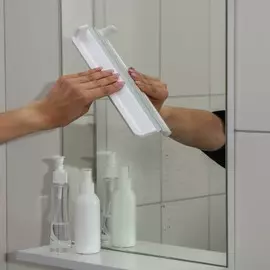 Водосгон для зеркал и душевых кабин, с подвесом, 2554 см