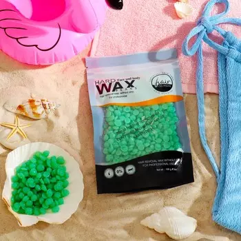 Воск для депиляции пленочный алоэ вера, 100 грамм