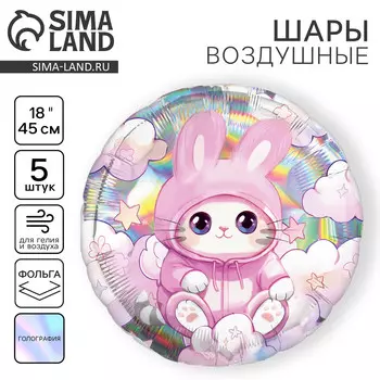 Воздушный шар фольгированный 18