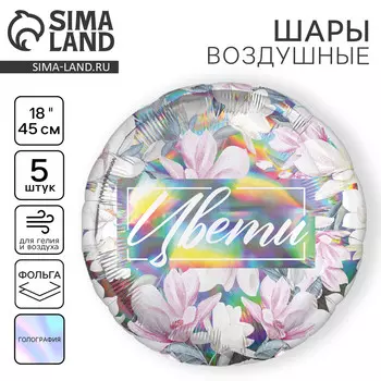 Воздушный шар фольгированный 18
