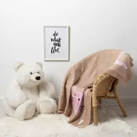 Вязаный плед