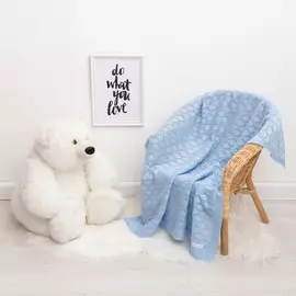 Вязаный плед