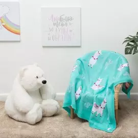 Вязаный плед