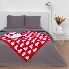 Вязаный плед